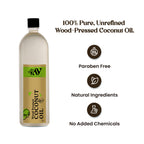 Wood Pressed Coconut Oil