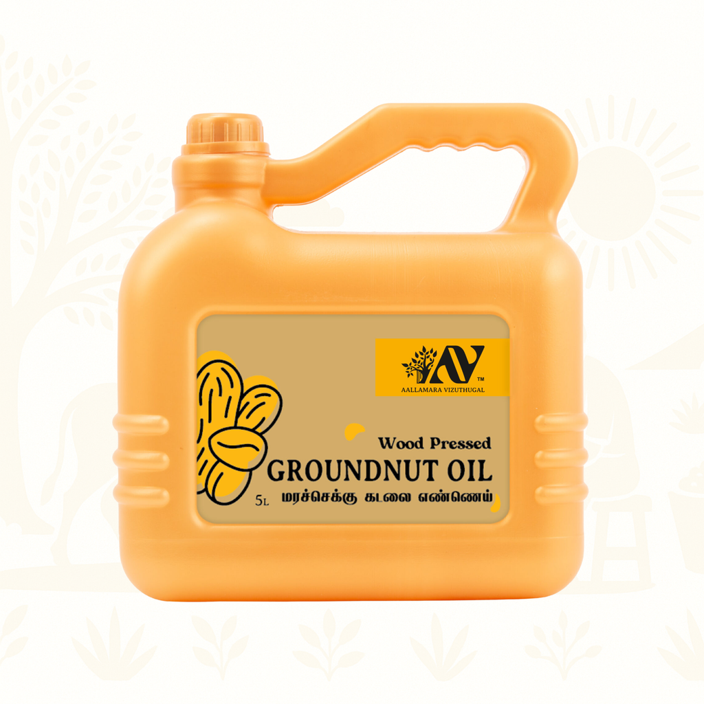 Wood Press Groundnut Oil - 5L