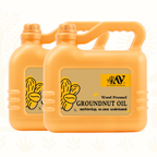 Wood Pressed Groundnut Oil - 10L