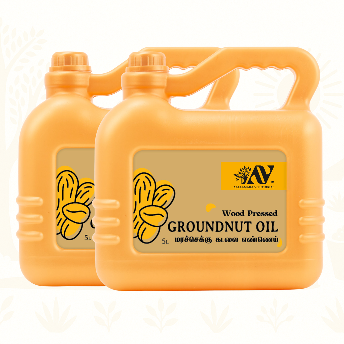 Wood Pressed Groundnut Oil - 10L