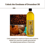 Wood Pressed Groundnut Oil