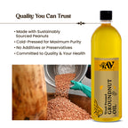 Wood Pressed Groundnut Oil