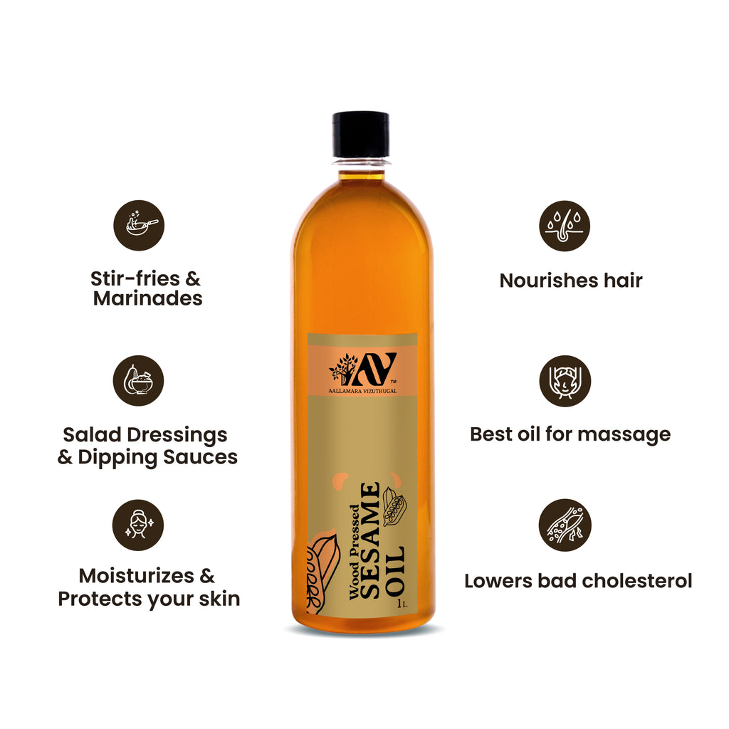 Wood Press Sesame Oil