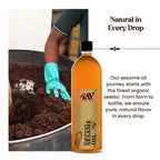 Wood Press Sesame Oil