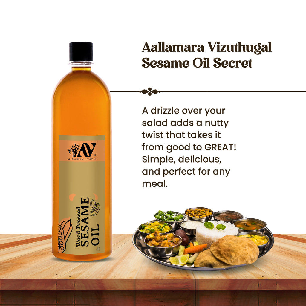 Wood Press Sesame Oil